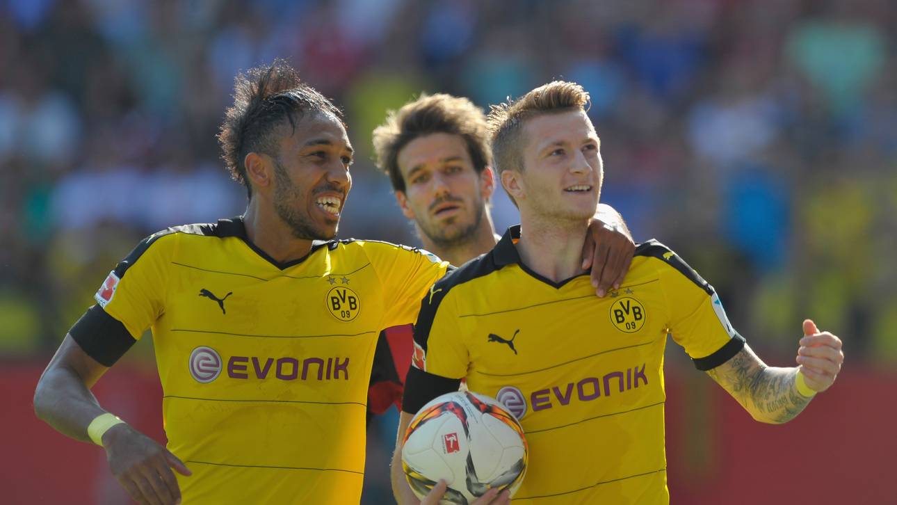 BVB setzt auf Reus und Aubameyang