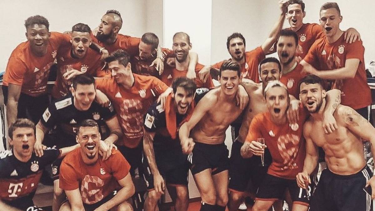 ...ehe die Bayern den Rückweg nach München antreten 