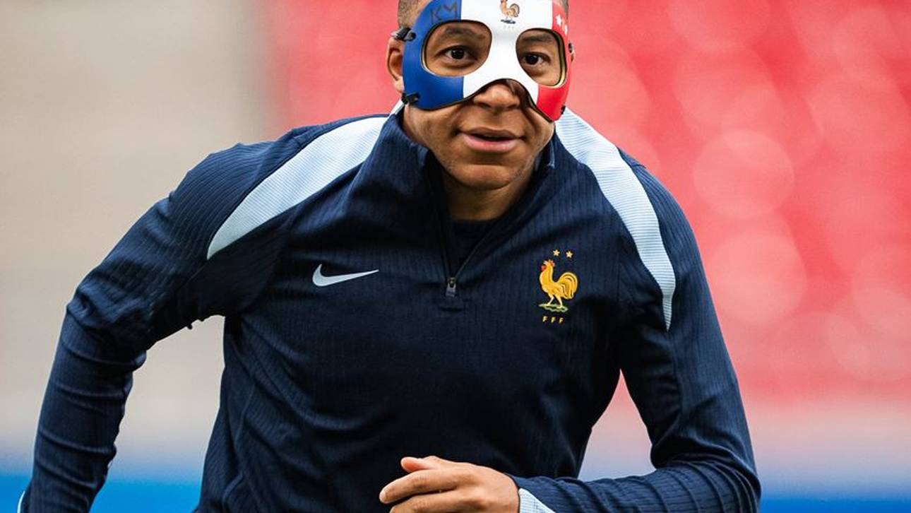 Wirbel um Maske von Mbappé