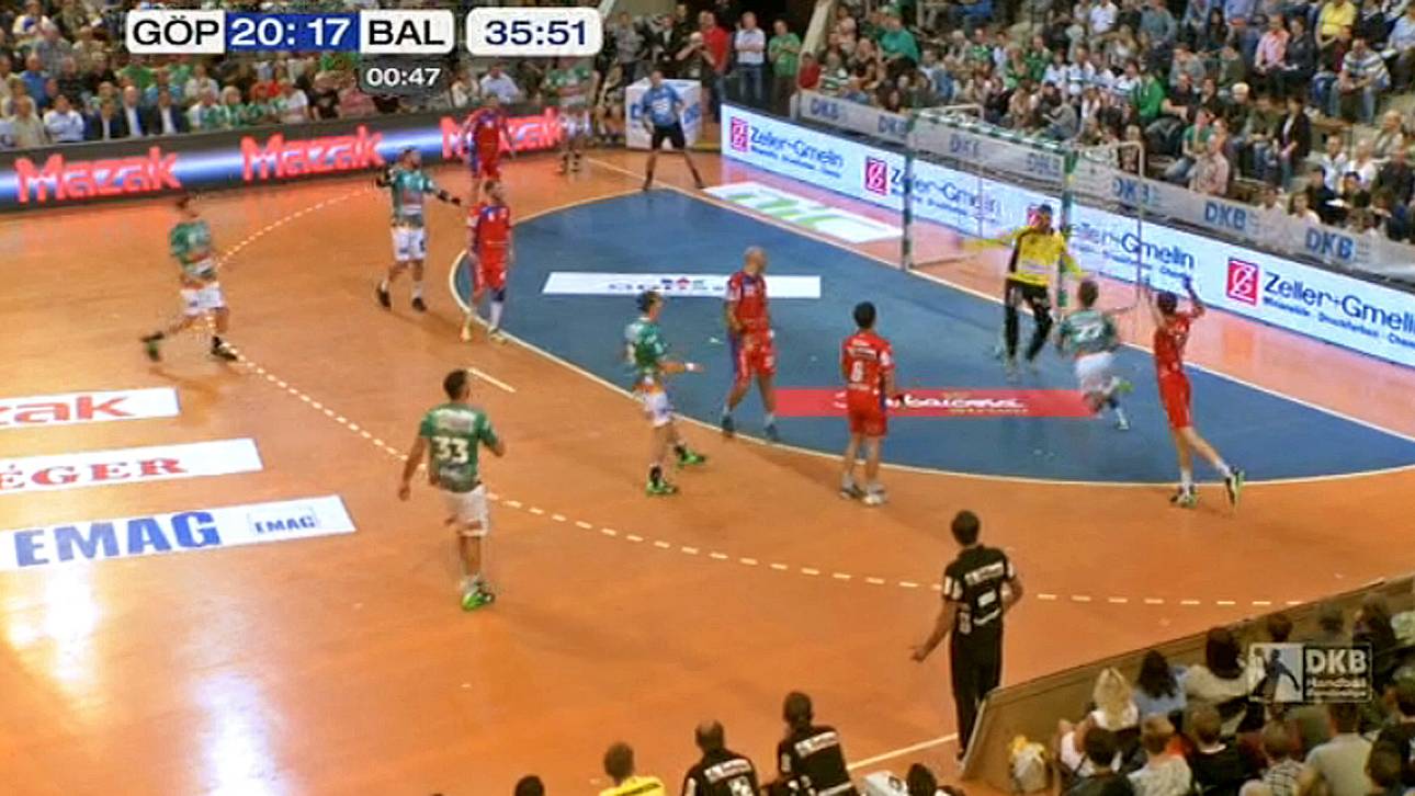 Marco Rentschler steuerte zwei Tore zu Göppingens Derbysieg bei