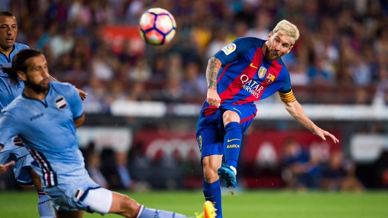 Messi-Show rettet schwaches Barca