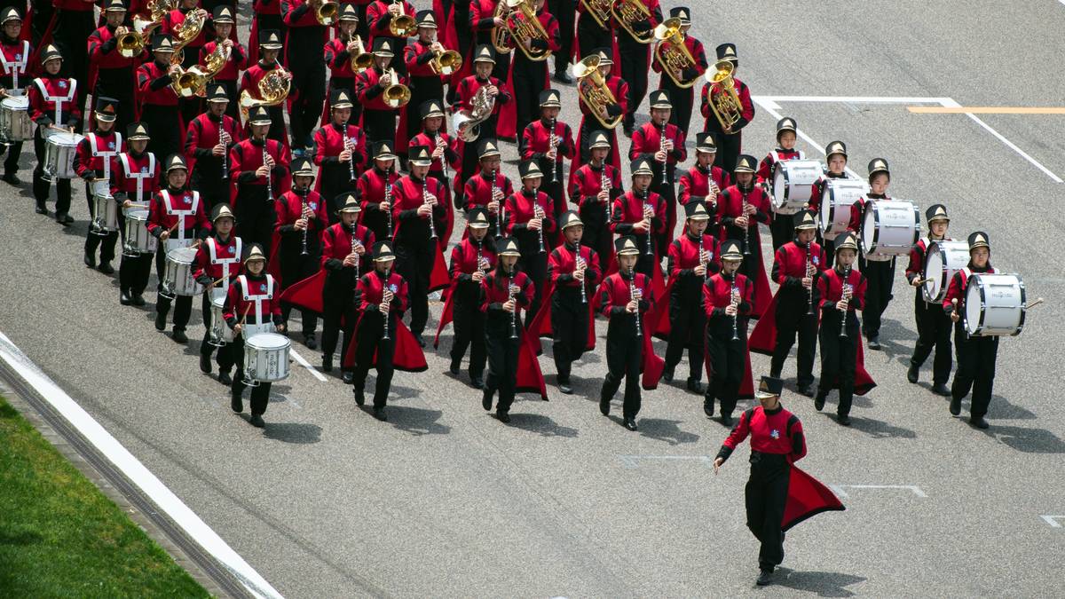 Also dann: Mit Pauken und Trompeten hinein in den Großen Preis von China