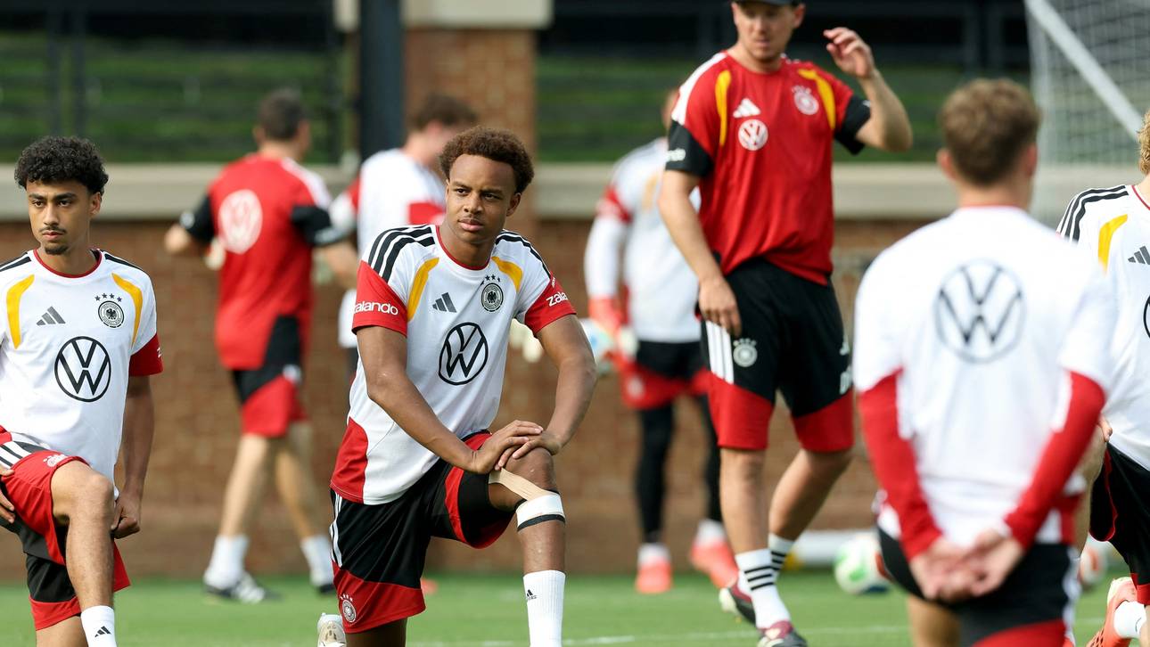 Das DFB-Team kehrt auf den Trainingsplatz zurück 