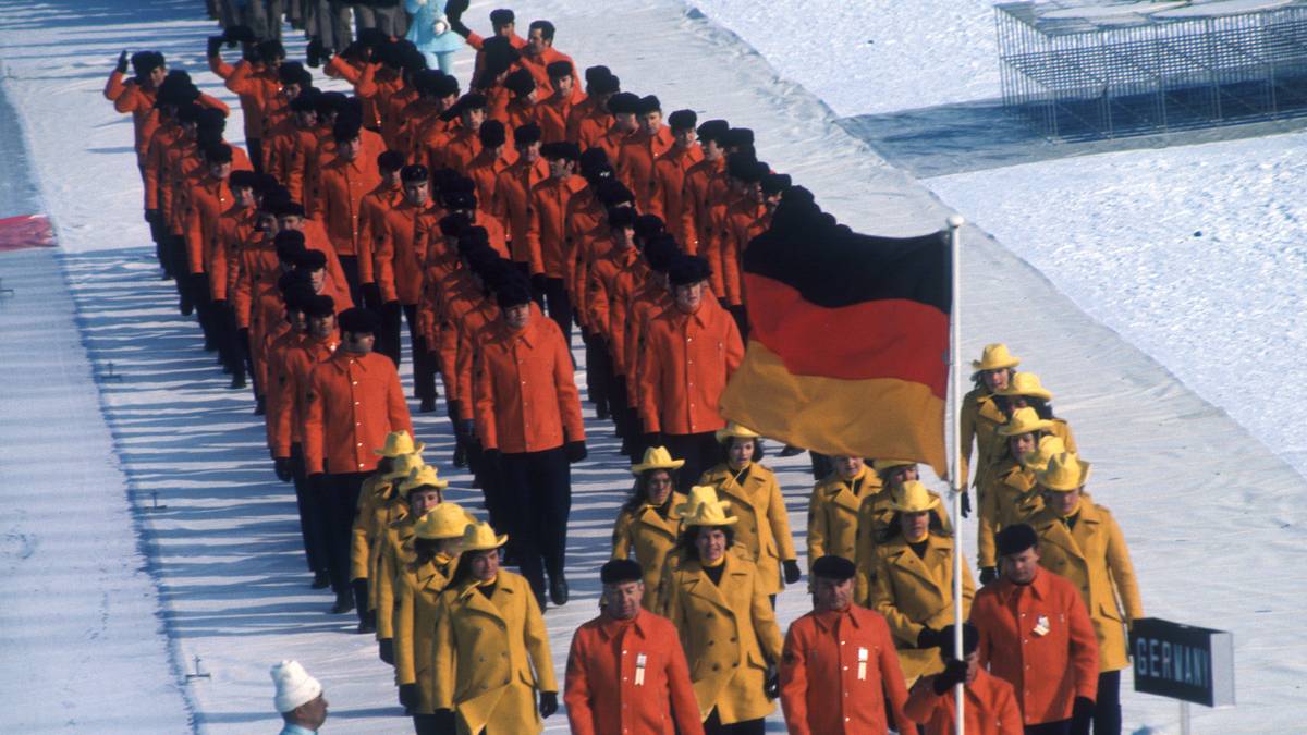 1972 in Sapporo: Langläufer Walter Demel (BRD)