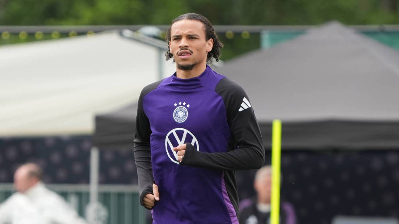 Leroy Sané im DFB-Trainingslager