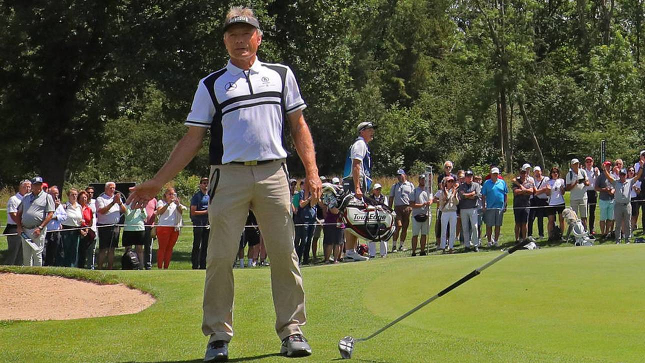 Bernhard Langer gab bei den BMW Open in München eine emotionale Abschiedsvorstellung