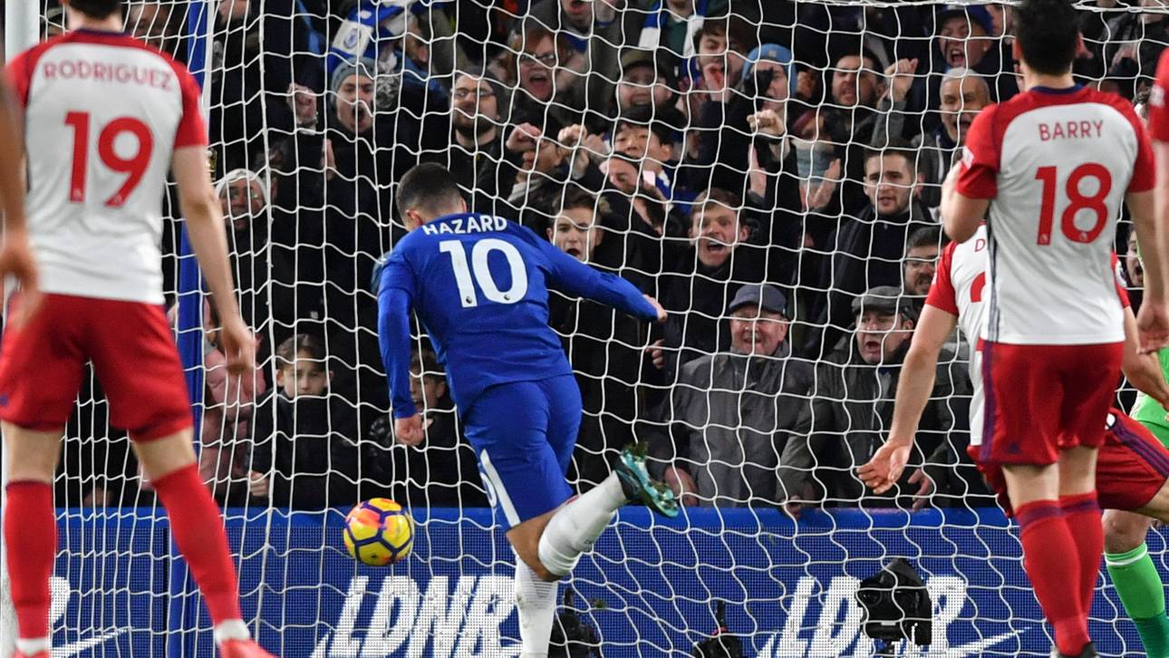 Im Video: Hazard führt Chelsea zurück in die Spur