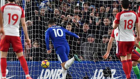Eden Hazard trifft für Chelsea gegen West Brom