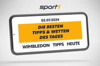 Die besten Wimbledon Tipps heute am Dienstag, den 02.07.2024 zu den Duellen in Wimbledon 2024. Gehört Alexander Zverev zu den Turnier-Favoriten?