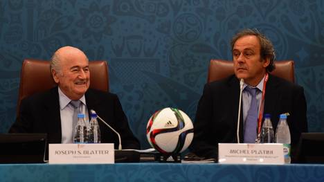 Sepp Blatter und Michel Platini