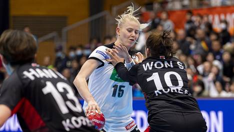 Die deutschen Handball-Frauen stehen in der WM-Hauptrunde