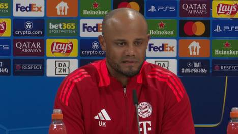 Gleich mehreren Schlüsselspielern von Bayer Leverkusen droht im Champions-League-Spiel gegen den FC Bayern eine Gelbsperre. Trainer Vincent Kompany äußert sich zur Thematik.