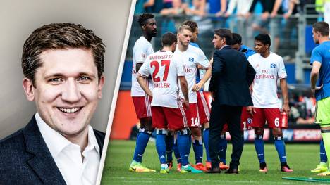 Der Hamburger SV nach der Niederlage gegen RB Leipzig