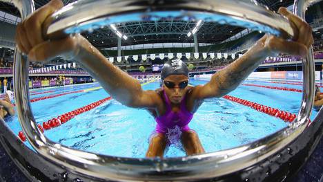 Etiene Medeiros ist Vize-Weltmeisterin über über 50 Meter Rücken