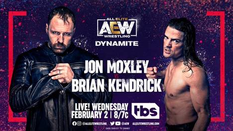 Brian Kendrick (r.)  trifft bei AEW Dynamite auf Jon Moxley