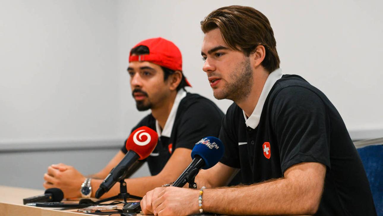 Nico Hischier (vorn) und Jonas Siegenthaler sind nur zwei von vielen NHL-Stars der Schweiz