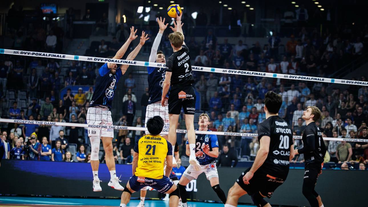 Achtelfinal-Kracher im DVV-Pokal