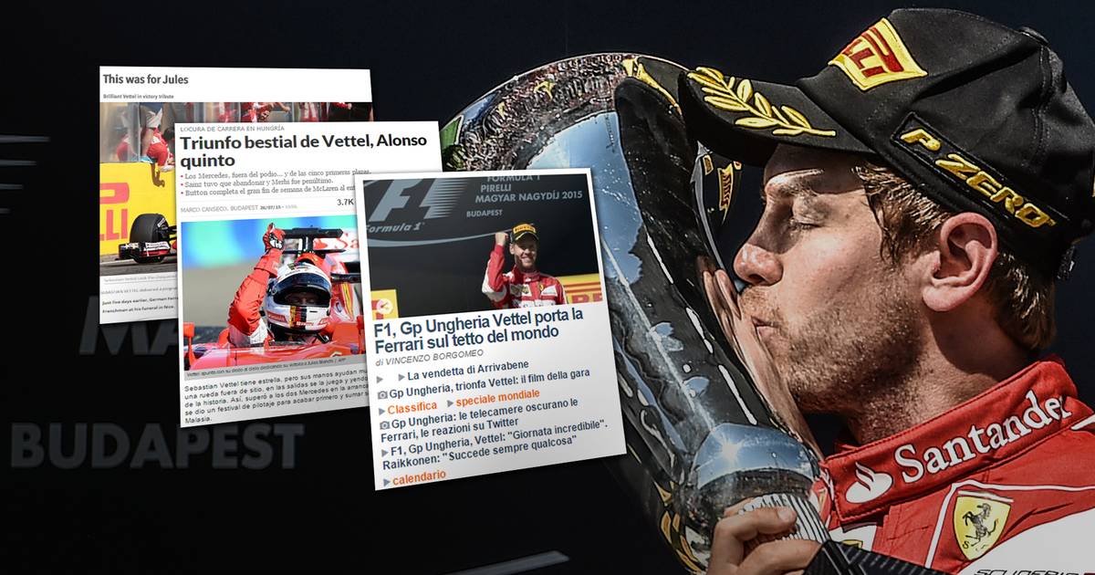 Formel 1 Pressestimmen Zum Sieg Von Sebastian Vettel In Ungarn