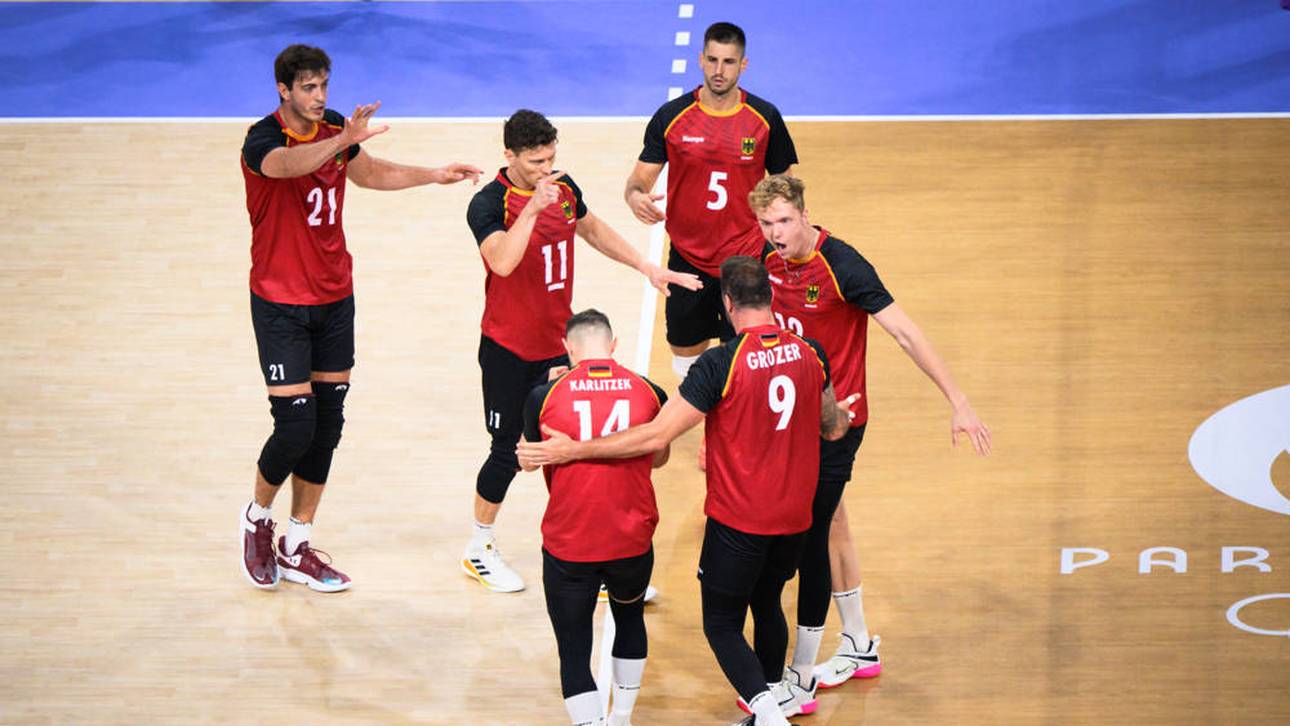 Volleyballer nach Gala im Viertelfinale