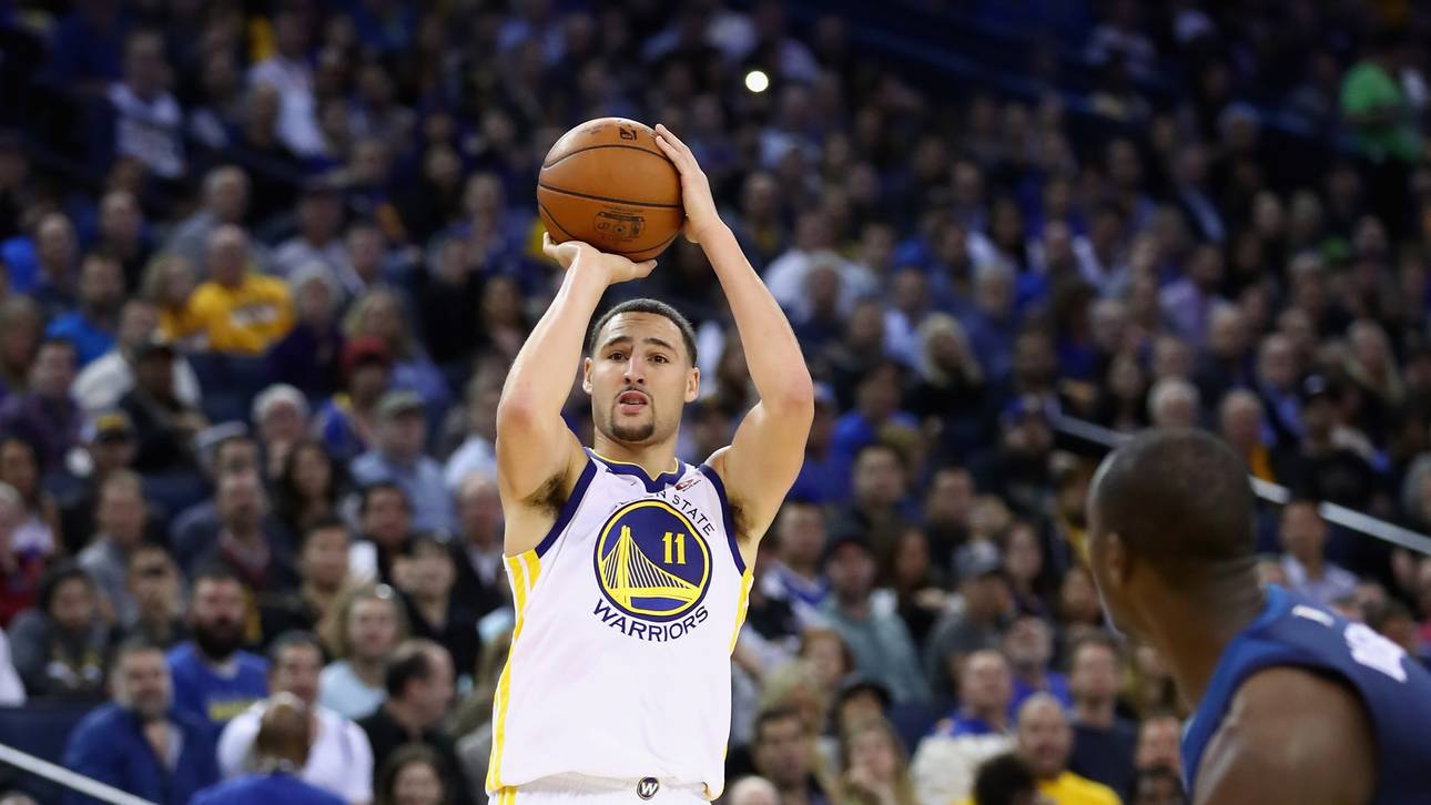 Warriors versenken Timberwolves