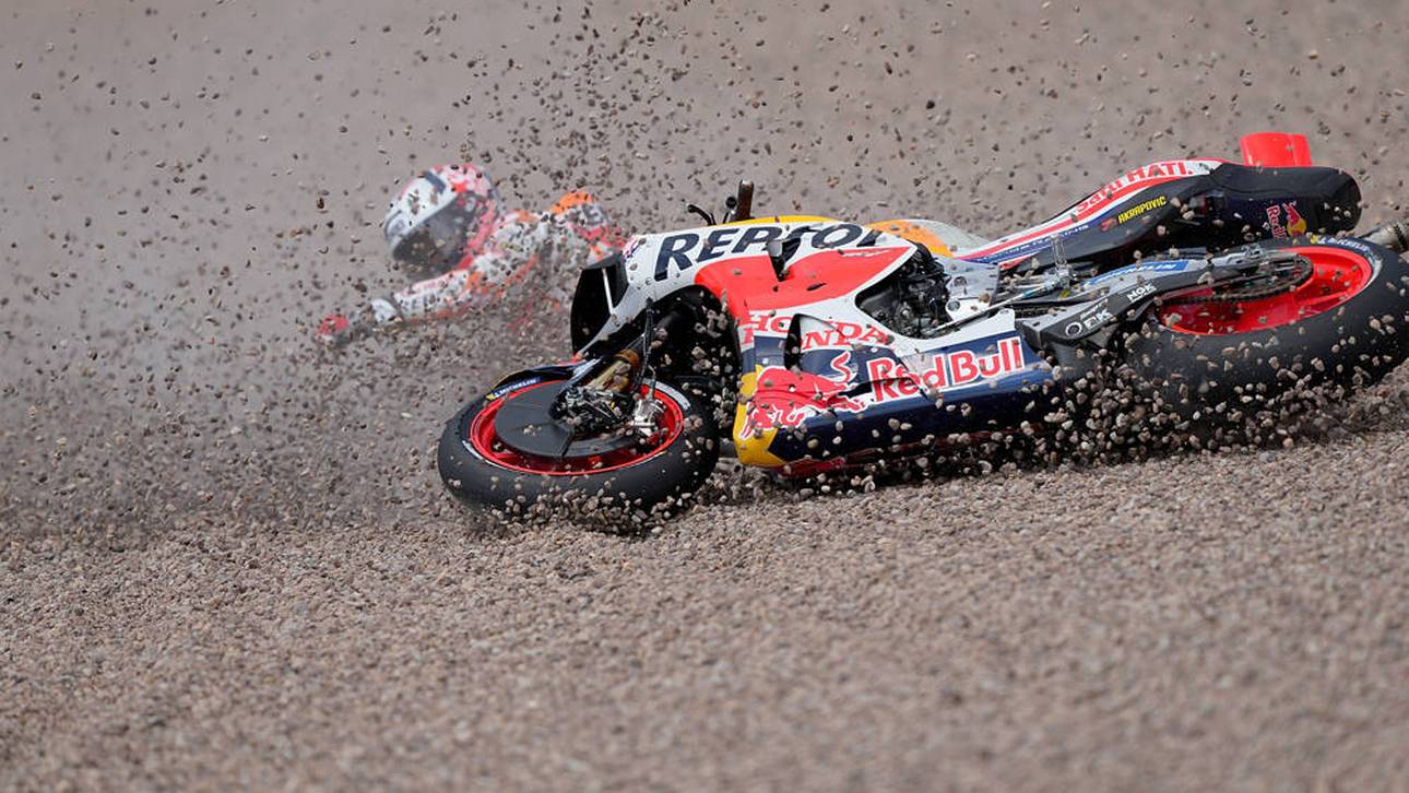 Sturz-Albtraum am Sachsenring