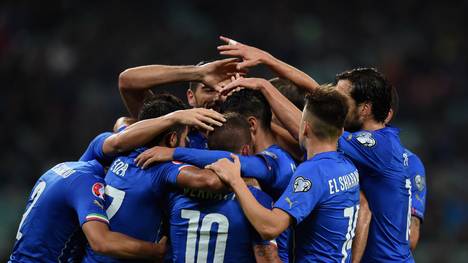 Die italienische Nationalmannschaft hofft auf ein gutes Los in den Playoffs