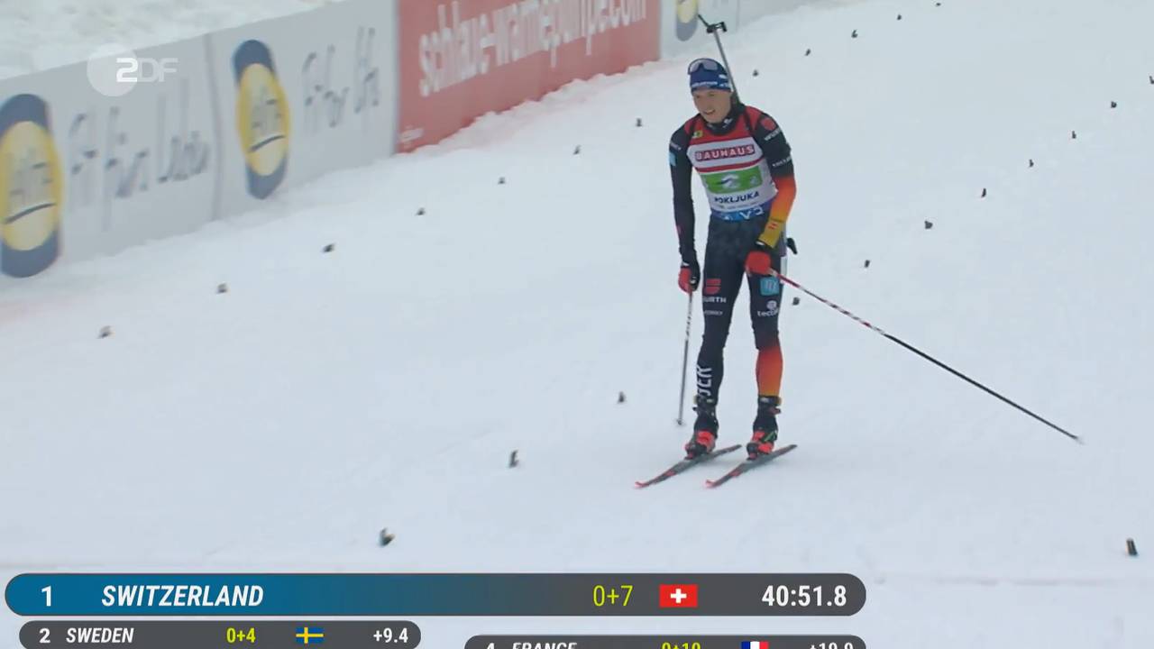 Feuer-Schock vor Biathlon-Finale