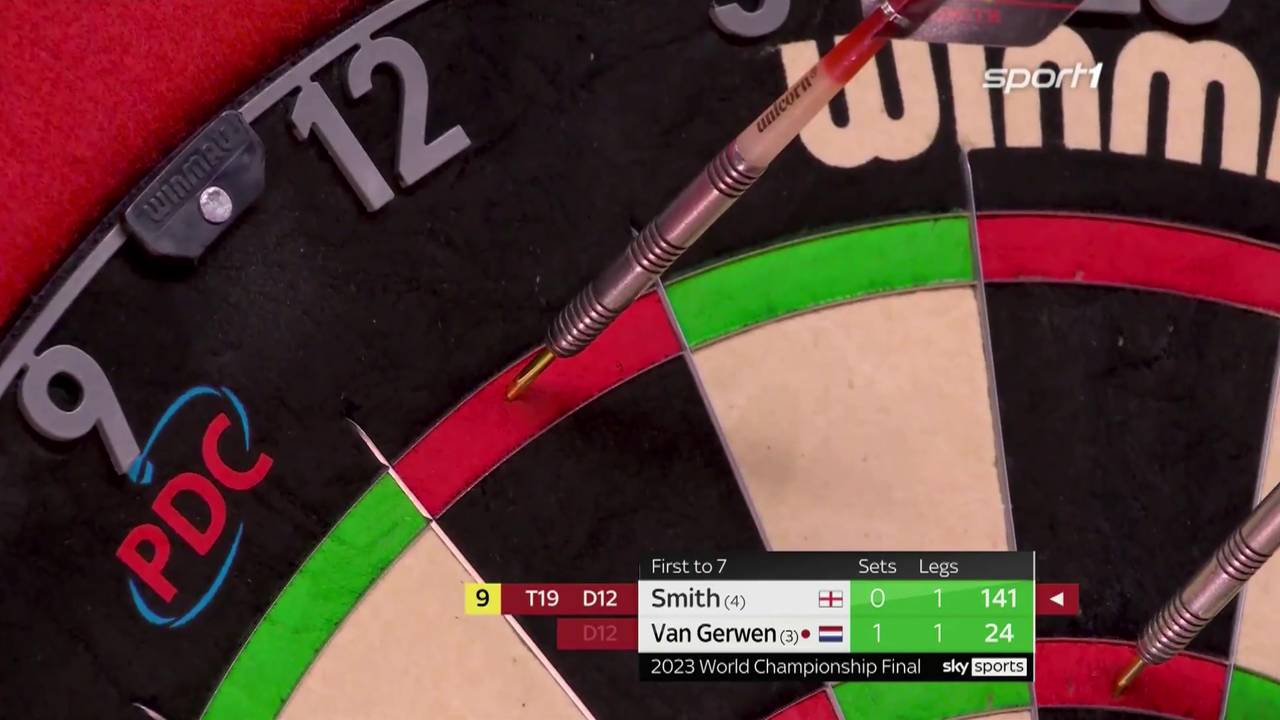 Legendäres WM-Finale! Diese historischen Darts gingen um die Welt | Darts-WM