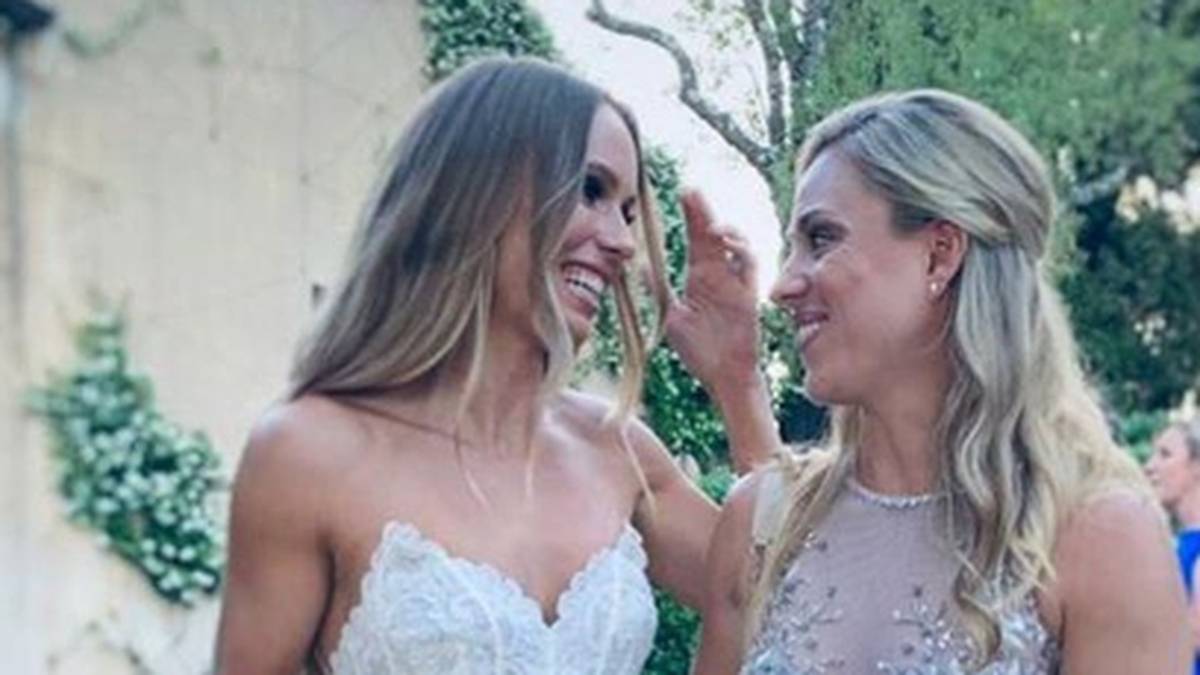 "Ein Leben voller Glück für die frisch Vermählten", schrieb Kerber auf Twitter und Instagram