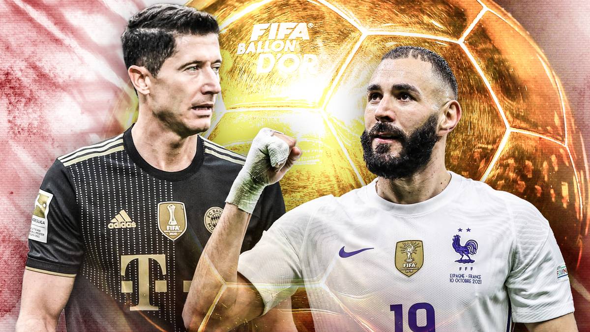 Am 29. November wird der Ballon d'Or verliehen. Nun wurde die Shortlist für den Titel bekannt gegeben. Als zwei heiß gehandelte Kandidaten gelten Robert Lewandowski und Karim Benzema.