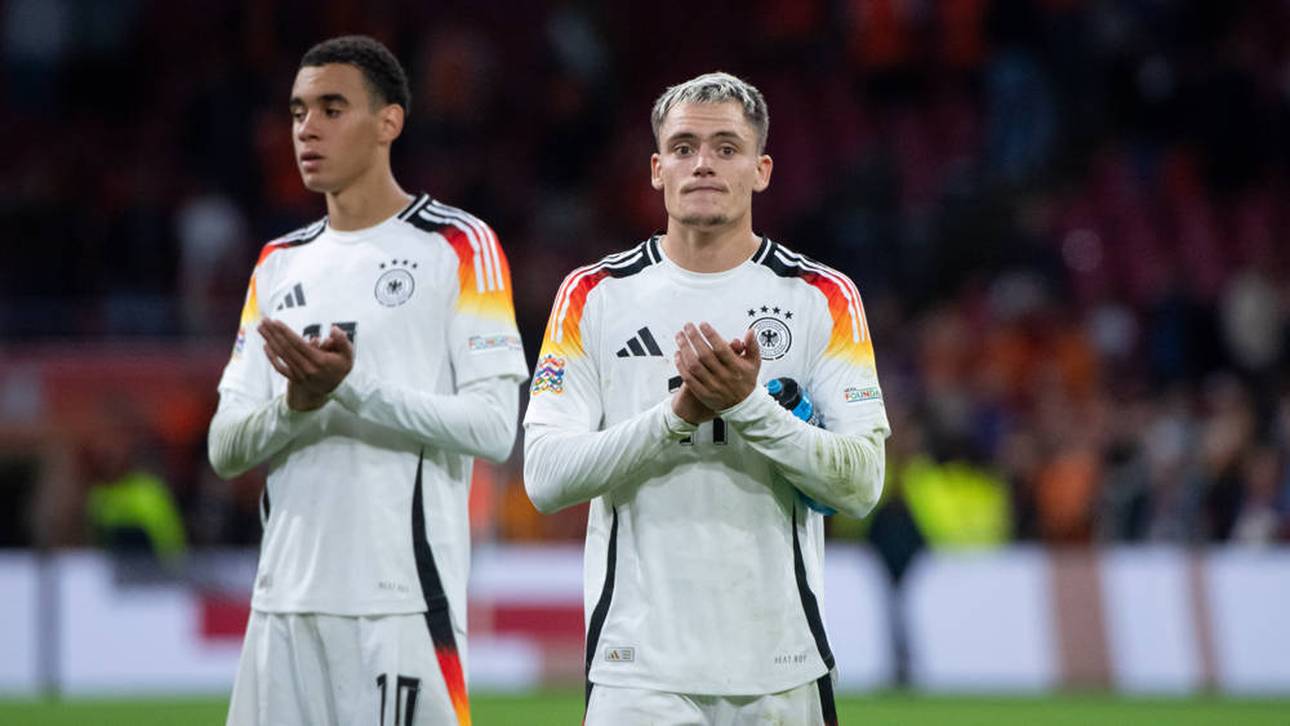 Jamal Musiala (l.) und Florian Wirtz bilden beim DFB ein oft gefeiertes Duo