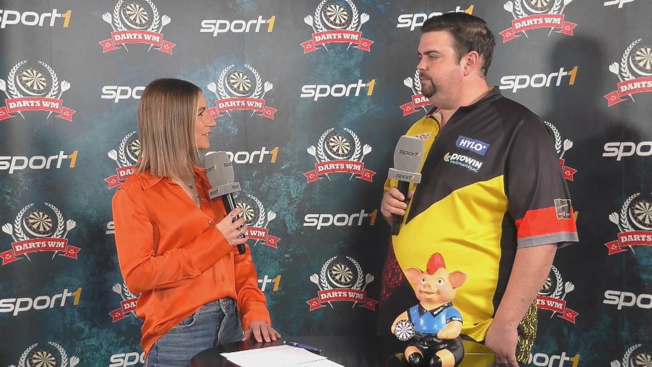 Darts WM 2023: Gabriel Clemens vor Halbfinale im SPORT1 Interview