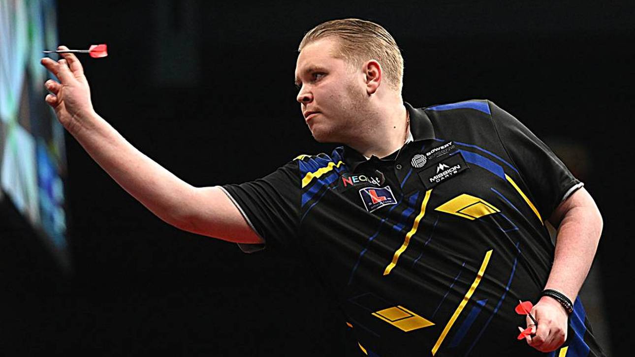 Viktor Tingström schaltete Stephen Bunting aus
