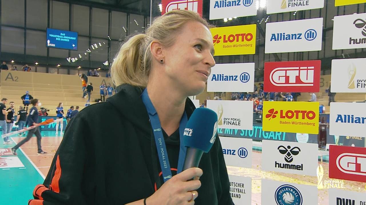Volleyball: Kim Renkema lobt Allianz MTV Stuttgart und erklärt den Party-Plan