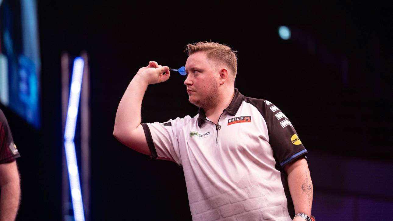 Grand Slam of Darts: Aus für Schindler im Achtelfinale