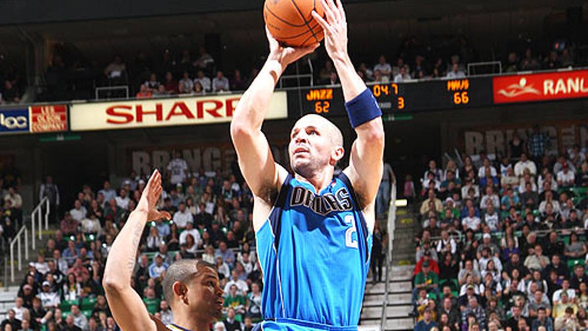 RANG 10 - JASON KIDD: Es Folgt Jason Kidd. Der Meister von 2011 galt zwar keinesfalls als Scharfschütze, hat im Laufe seiner 19-jährigen NBA-Karriere aber satte 1988 Treffer gesammelt