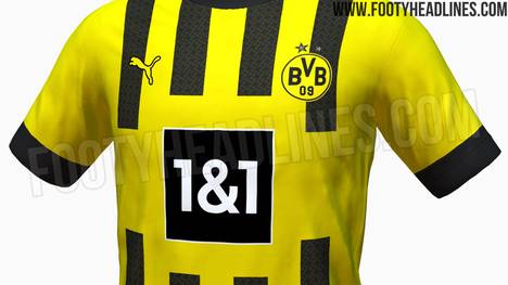 So sieht das neue Trikot von Borussia Dortmund angeblich aus