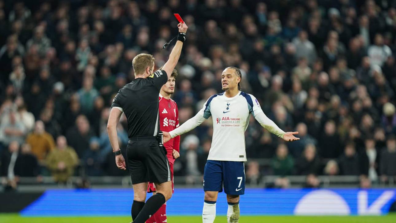 Xavi Simons fliegt vom Platz