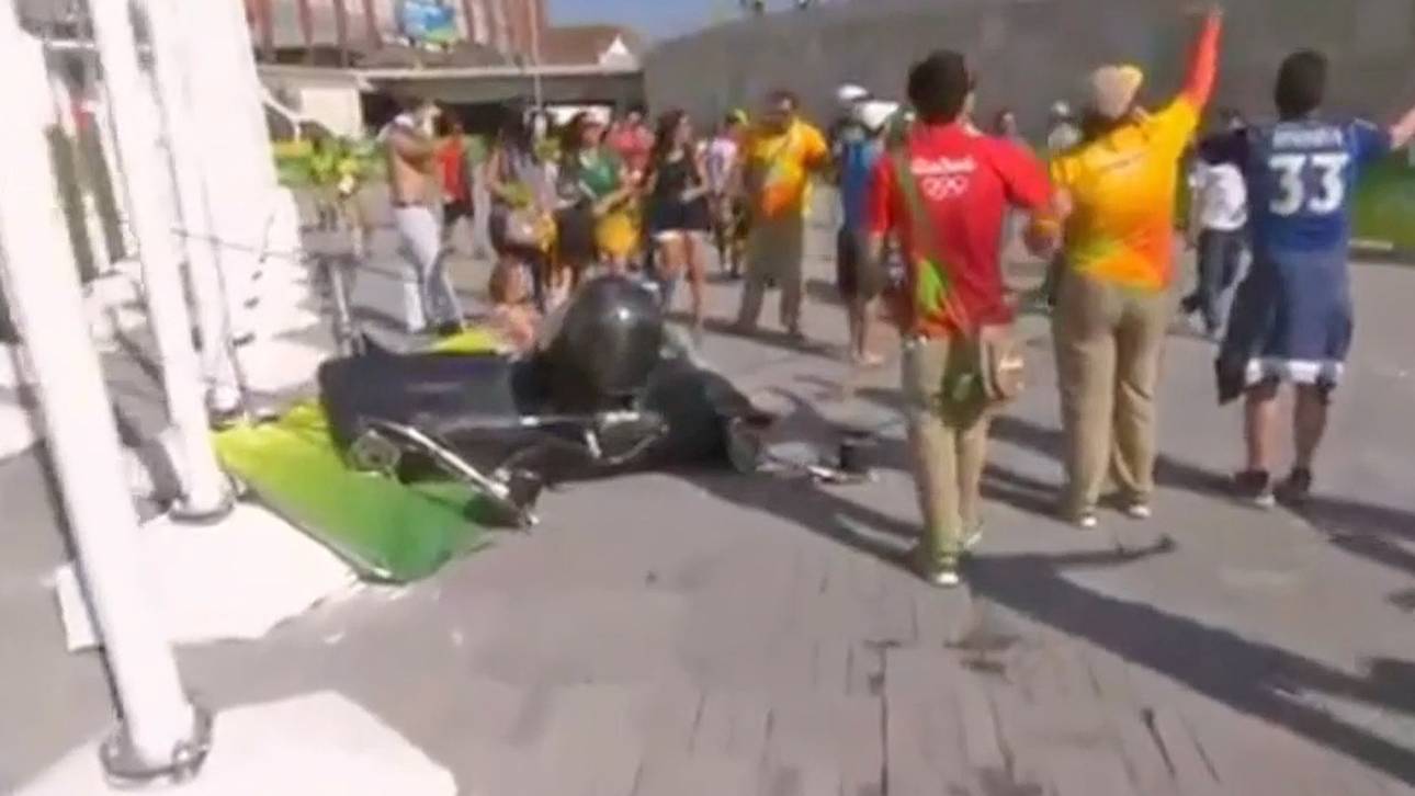 Rio: 7 Verletzte nach Kamera-Sturz