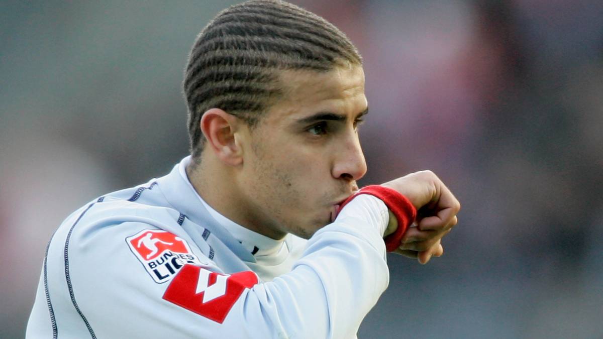 Auch Mohamed Zidan, hier bei Mainz 05, überraschte mit der ein oder anderen ausgefallenen Frisur