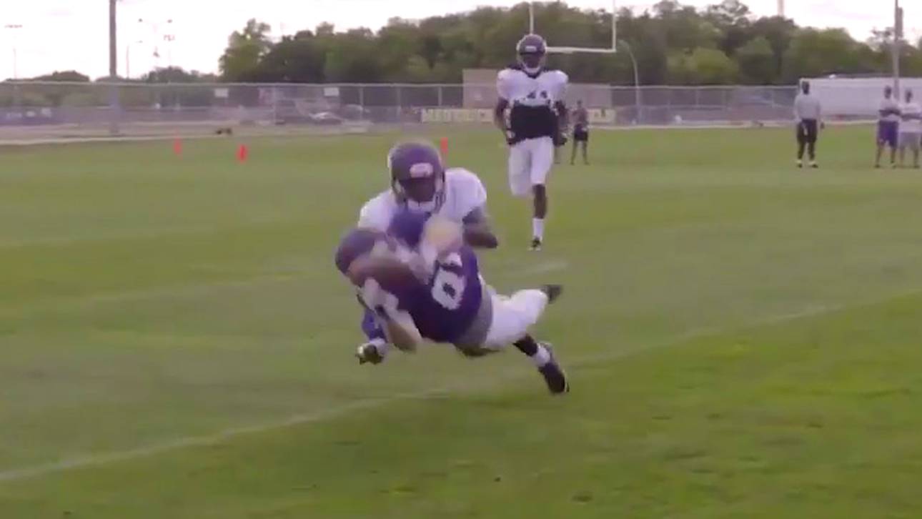 Spektakulärer Catch von Böhringer