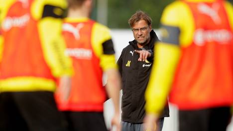 Jürgen Klopp im Trainingslager von Borussia Dortmund
