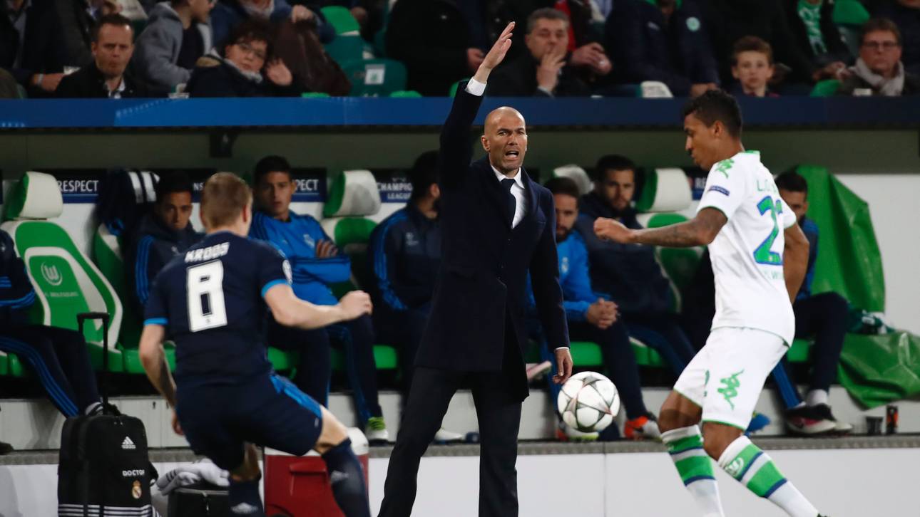 Für Zidane steht Saison auf dem Spiel