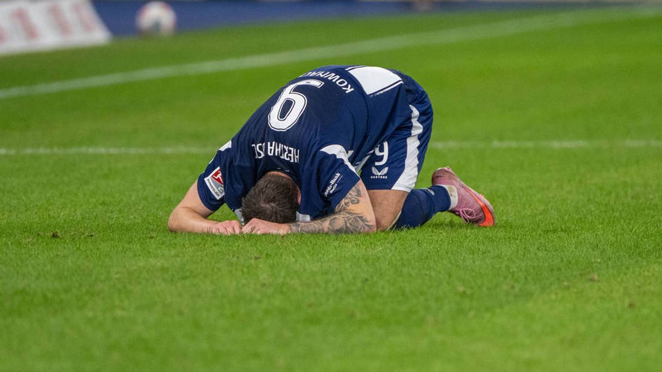 Schock für Hertha in letzter Sekunde