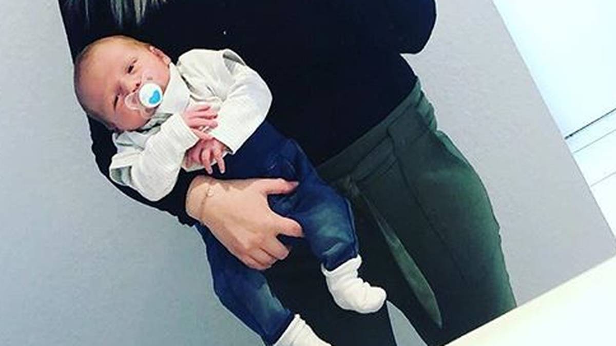 Anfang Februar kam der gemeinsame Sohn zur Welt...