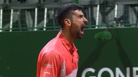Novak Djokovic steht beim Geneva Open nach einem 6:4, 6:4 gegen Arnaldi erneut im Halbfinale. Am 38. Geburtstag dreht der Serbe im zweiten Satz ein 1:4 noch zum Sieg.
