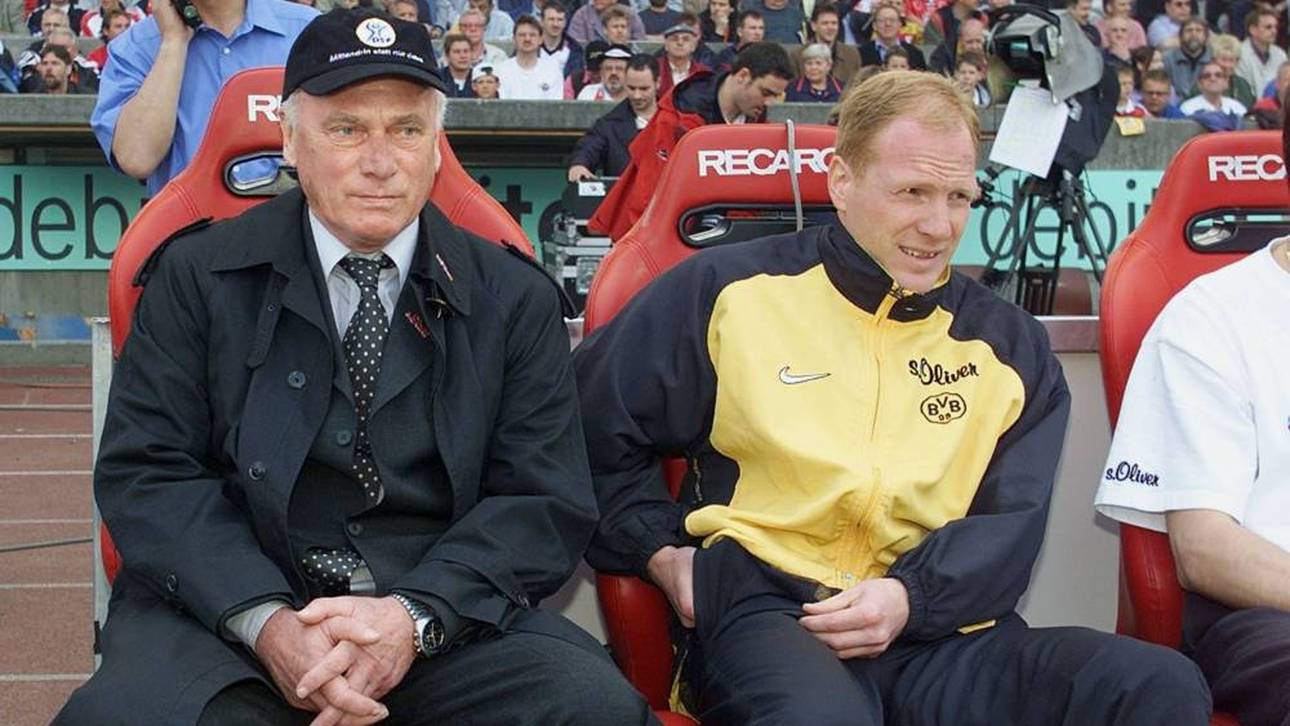Udo Lattek und Matthias Sammer bei ihrer legendären BVB-Rettungsmission