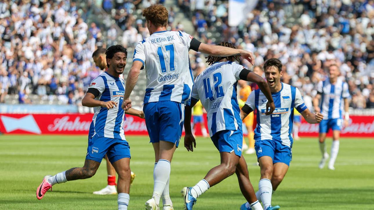 Hertha macht Traumstart perfekt