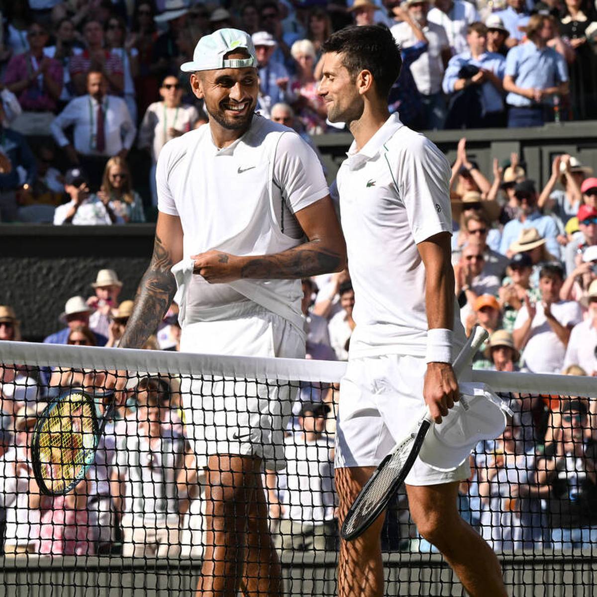 Nach Wimbledon-Sieg Novak Djokovic vergisst Hochzeitstag and scherzt mit Nick Kyrgios