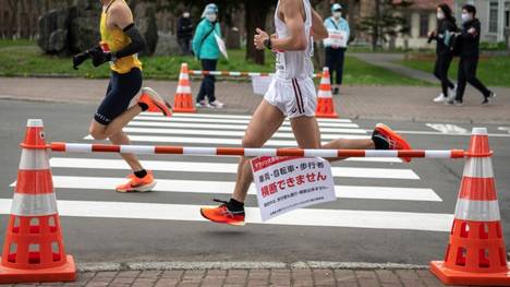 Testlauf: Halbmarathon in Sapporo